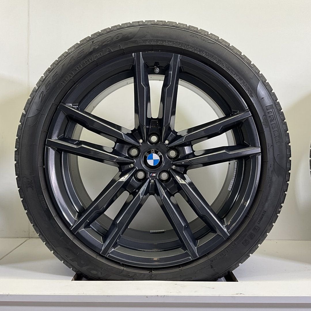 BMW X3 G01 X4 G02 SET VELGEN + WINTERBANDEN 20 INCH ORIG. 76, Gebruikt, 255 mm, -, -