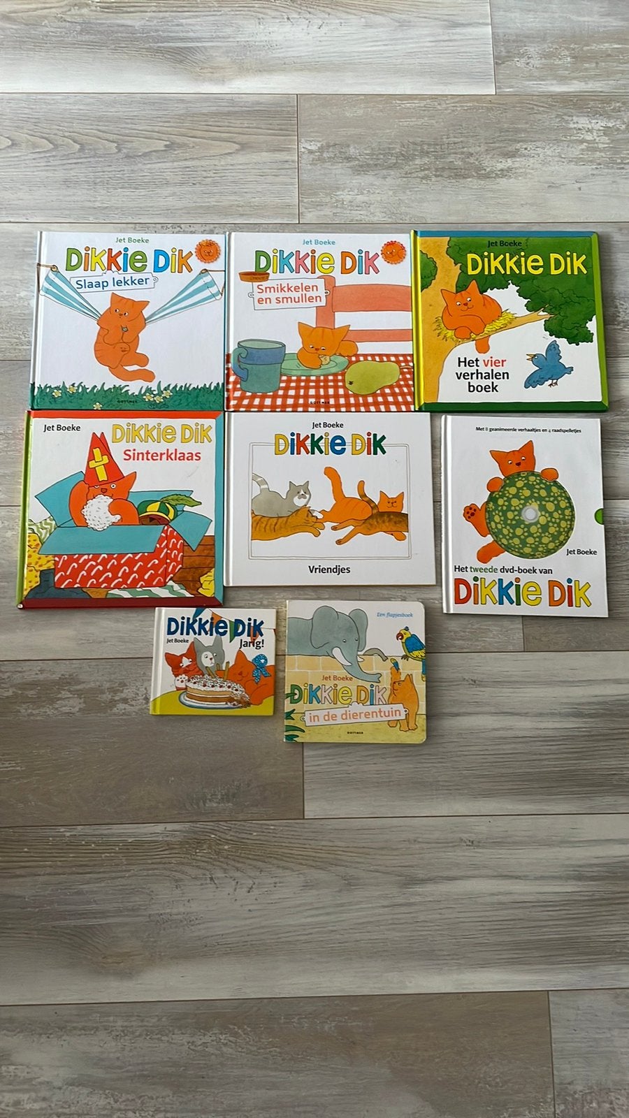 8 boeken van Dikkie dik, Ophalen of Verzenden, Gelezen