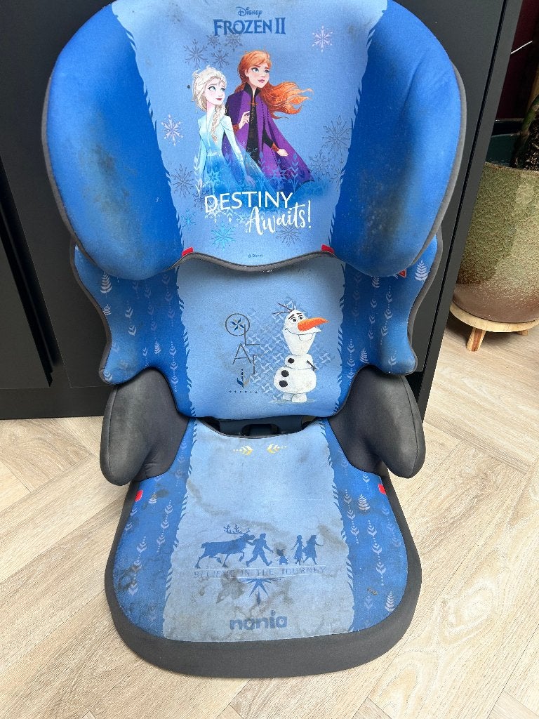 Disney Frozen II Autostoeltje (Nania / Lidl), Verstelbare rugleuning, Ophalen, Overige merken, 15 t/m 25 kg