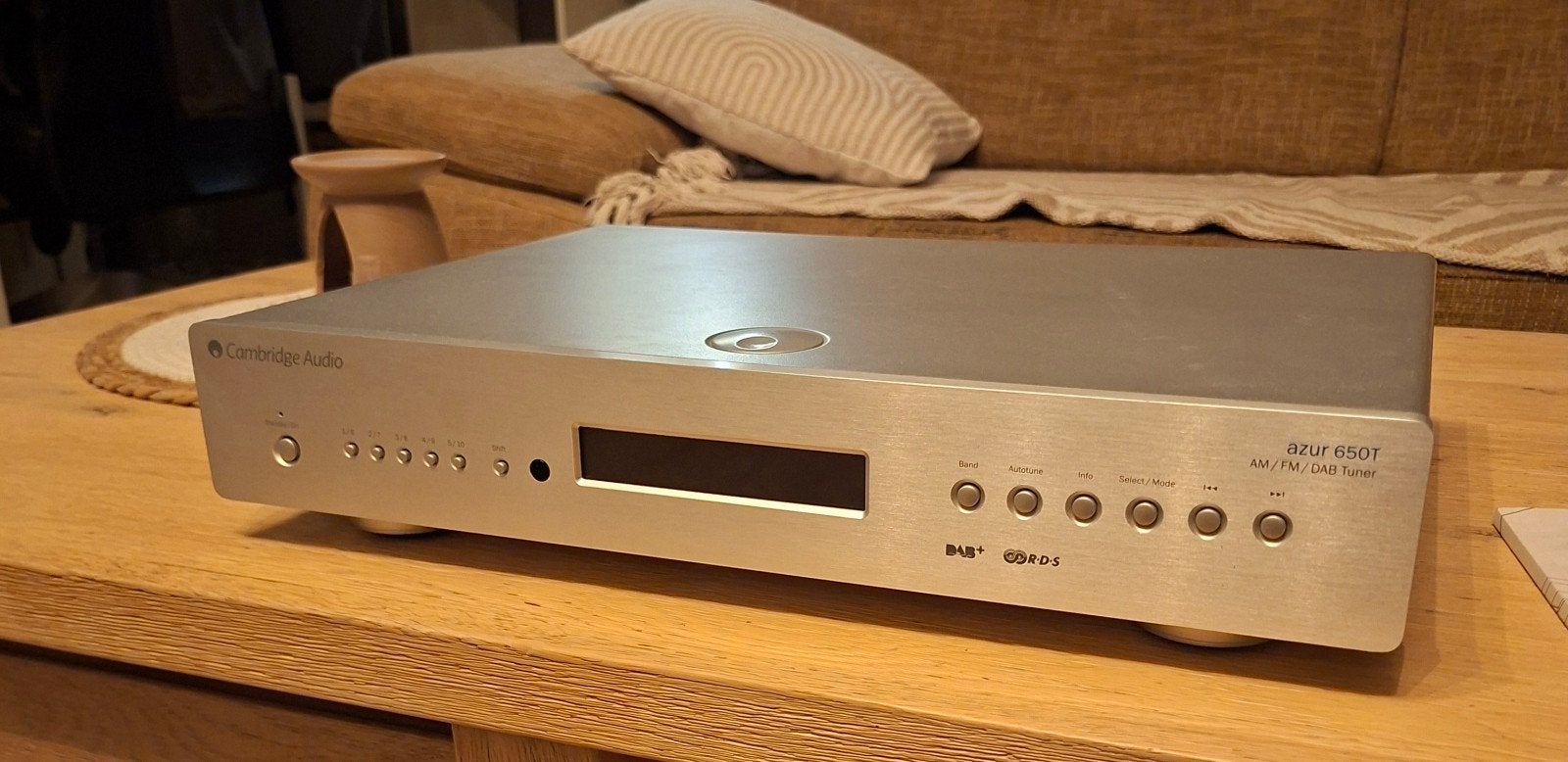 Cambridge Audio Azur 650T tuner DAB FM, Ophalen