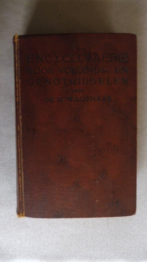 M. Wagenaar - Encyclopaedie voor voedings- en genotmiddelen, M. Wagenaar, Los deel, Overige onderwerpen, Ophalen