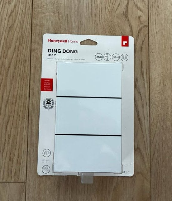 Honeywell D117 gong ding dong, Ophalen of Verzenden, Nieuw