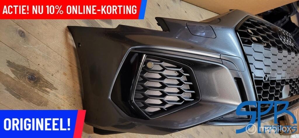 VOORBUMPER AUDI A3 8Y S-line BLACKPACK GRILLE LZ7S SRA 6XPDC, Audi, Nieuw, Audi, Ophalen of Verzenden