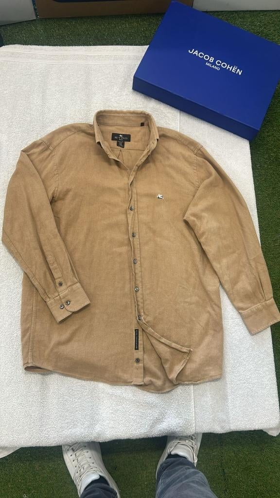 Etro Performance Blouse Overhemd, Bruin, ., Ophalen of Verzenden, Zo goed als nieuw