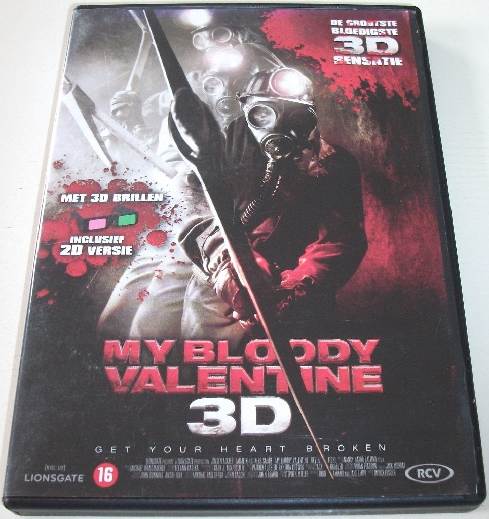 Dvd *** MY BLOODY VALENTINE 3D *** De bloedigste 3D sensatie, Cd's en Dvd's, Engels, Vanaf 16 jaar, Nederlands, Overige genres