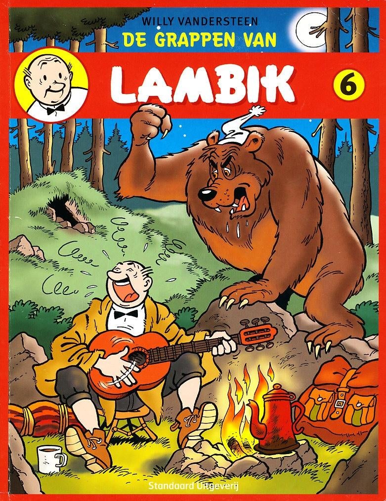 De Grappen van Lambik dl 6 - WvdS, Gelezen, Verzenden, Willy Vandersteen, Eén stripboek