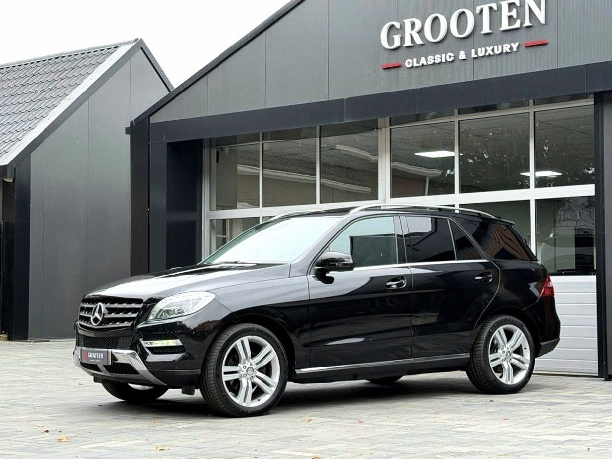 Mercedes-Benz M-Klasse ML 350 Bluetec - Grijs kenteken - Top, Auto's, Automaat, 15 km/l, Gebruikt, Zwart