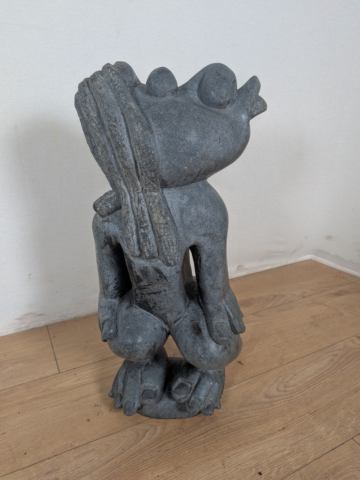 David Mushonga – Origineel Shona Kunstbeeld – Zimbabwe – 60, Handgemaakt, Steen of Keramiek, Beeld, Abstract