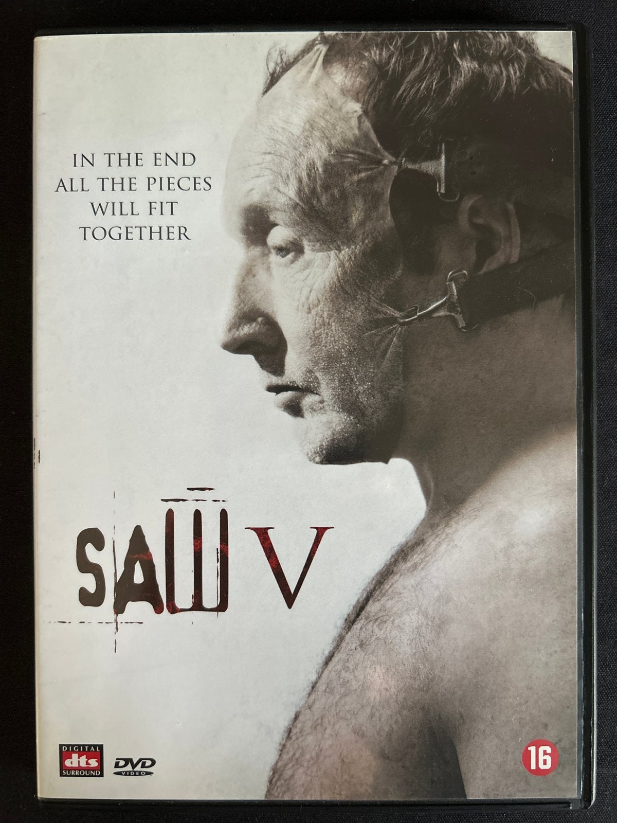 Saw V DVD, Cd's en Dvd's, Dvd's | Horror, Vanaf 16 jaar, Nederlands, Ophalen of Verzenden, Gebruikt