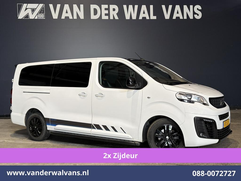 Peugeot Expert 2.0 BlueHDI 180pk Automaat L3H1 Dubbele cabin, Auto's, Bestelauto's, Parkeersensor, Gebruikt, 4 cilinders, Wit