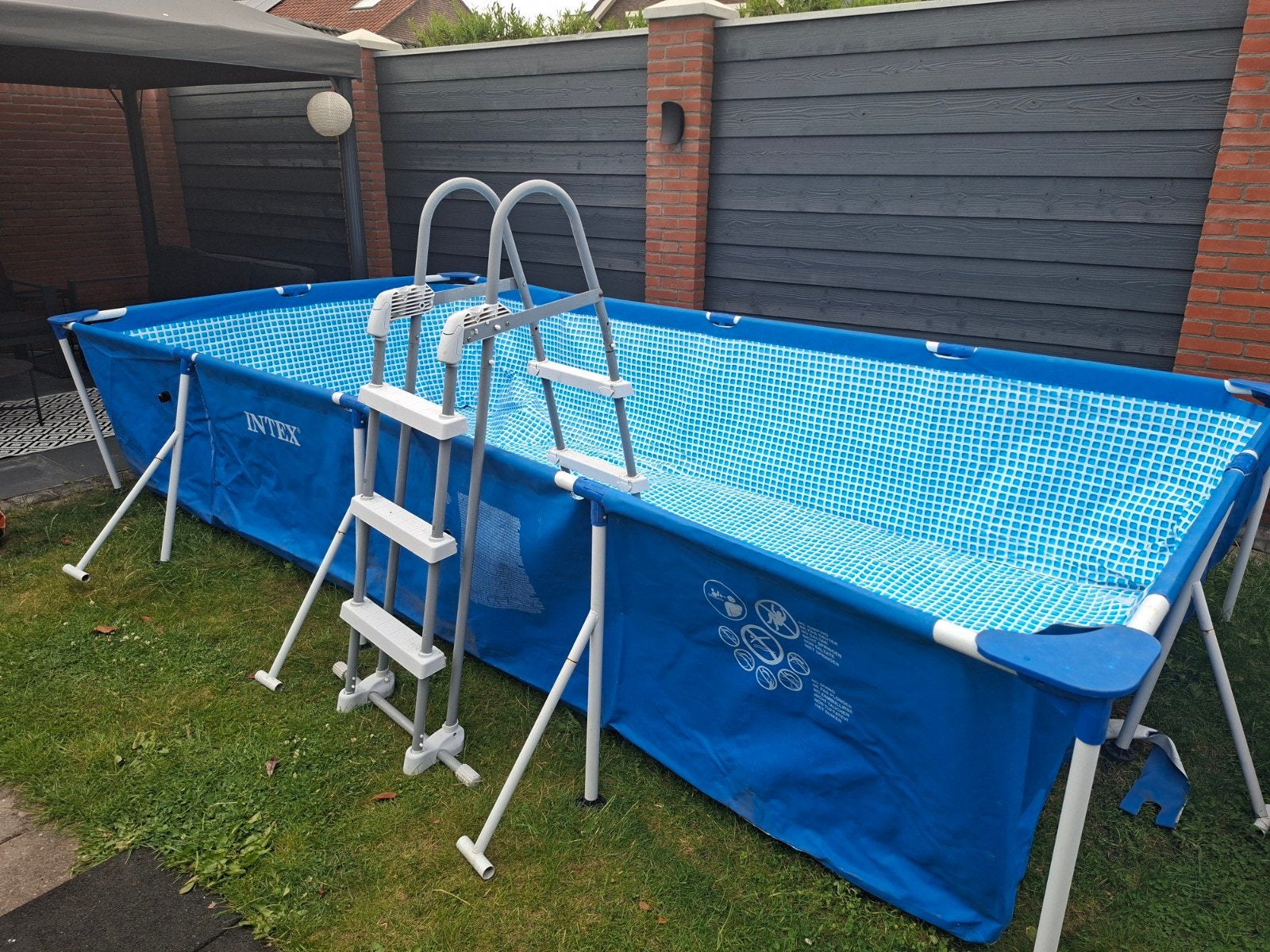 Zwembad Intex 4,5 x 2,20 x 84, Ophalen, Opzetzwembad, Rechthoekig, Minder dan 80 cm