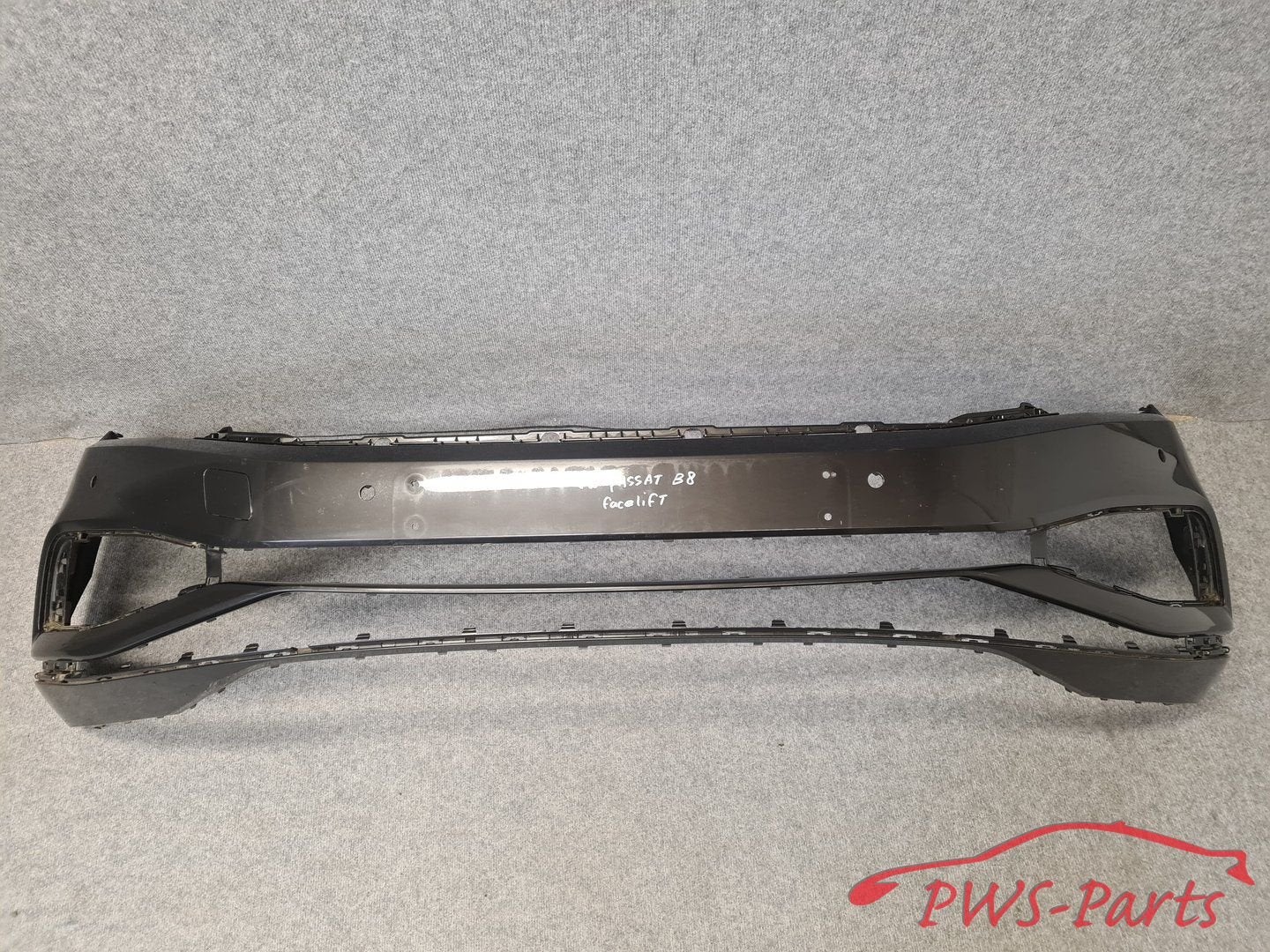 VW PASSAT B8 3G FACELIFT VANAF 2018 VOORBUMPER ORIGINEEL, Gebruikt, -, Voor, -