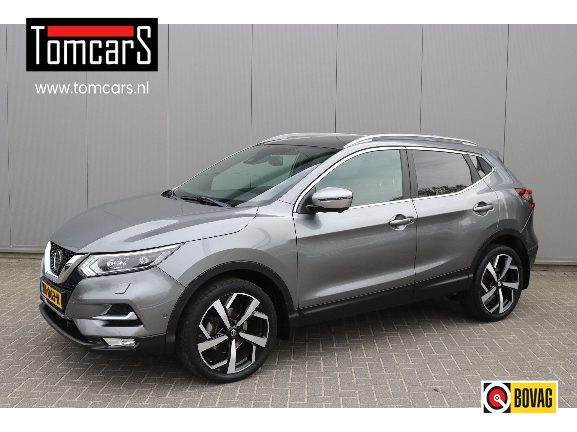 Nissan QASHQAI 1.2DIG-T 116PK Automaat Tekna+ Navigatie/Came, Auto's, Lichtsensor, Gebruikt, 4 cilinders, 116 pk
