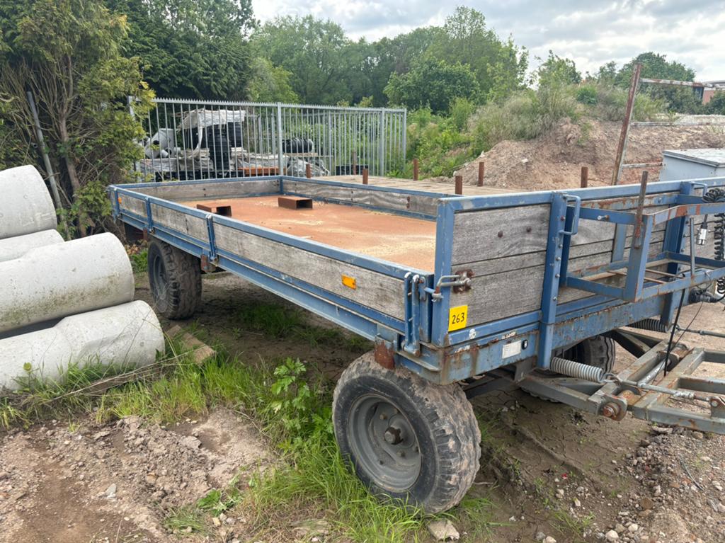 Platte wagen/bakkenwagen/landbouwwagen, Ophalen of Verzenden, Overige typen