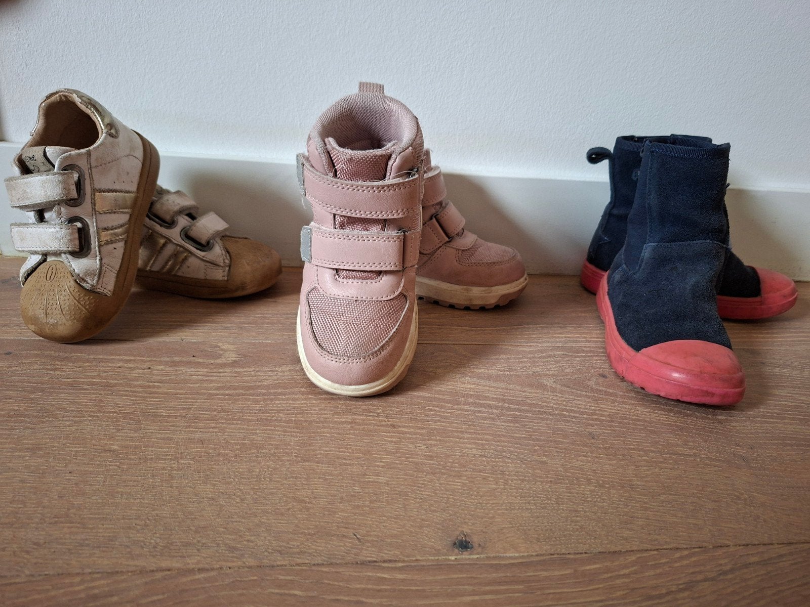 Set van 4 paar kinderschoenen 23/24, Ophalen, Gebruikt, Jongen of Meisje, Schoenen