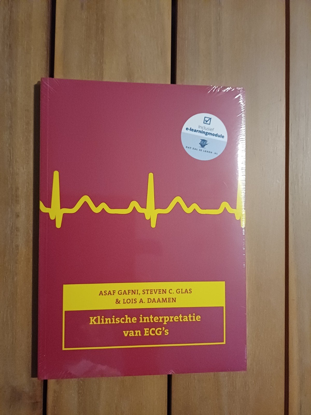 Klinische interpretatie van ECG's - Nieuw in folie, Ophalen of Verzenden, Nieuw, Asaf Gafni, Steven C. Glas & Lois A. Daamen