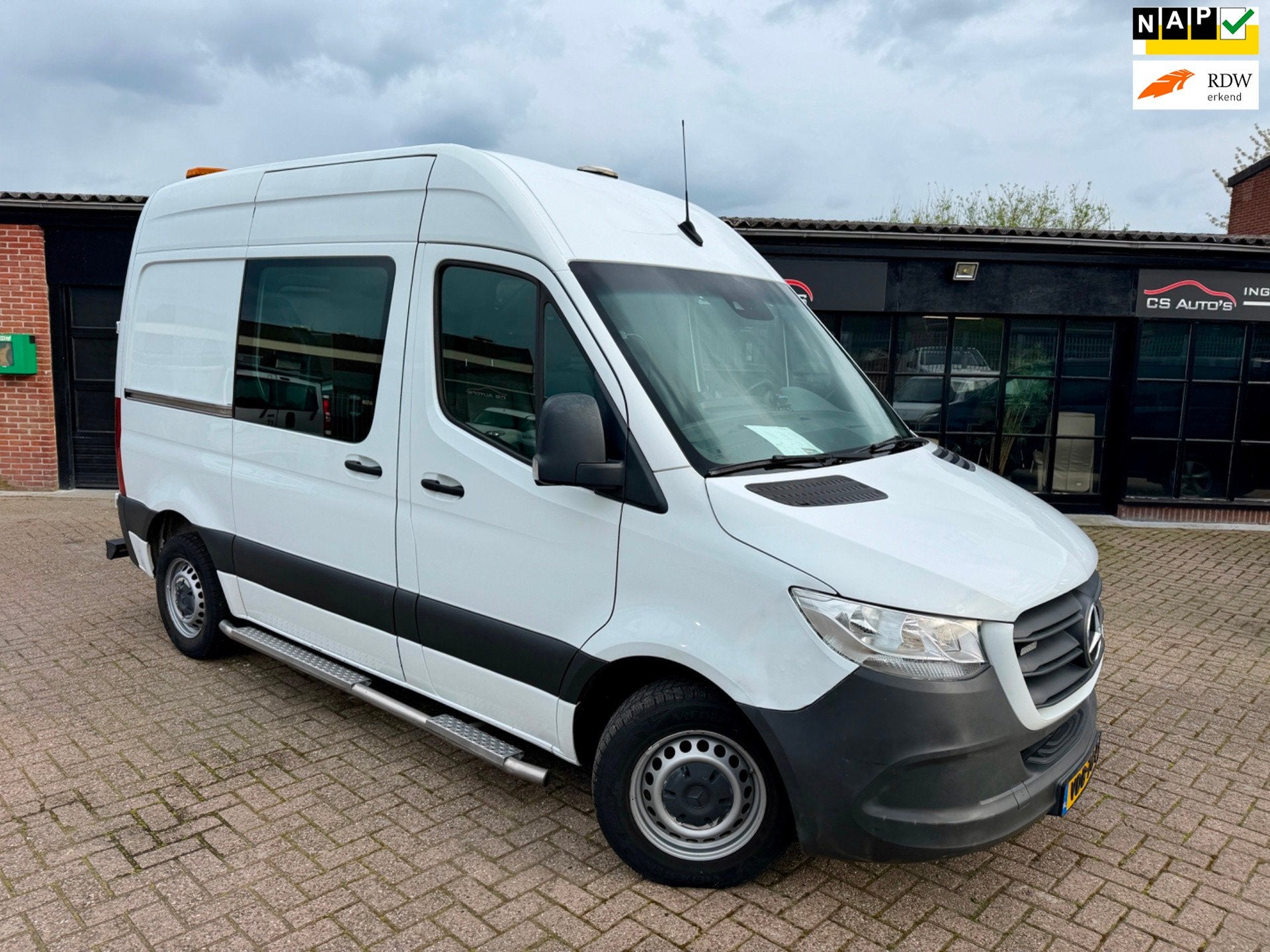 Mercedes-Benz Sprinter 214 2.2 CDI 143pk|automaat|2020|L1H2|, Auto's, Bestelauto's, Bedrijf, Te koop, ABS, Achteruitrijcamera