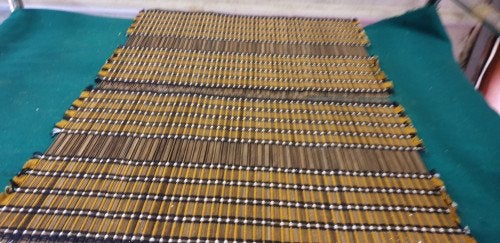 placemat bamboe geweven 2 stuks, Ophalen of Verzenden, 'T Olde Gre-j, Info@toldegrej.nl, Endepoelstraat 20f Didam