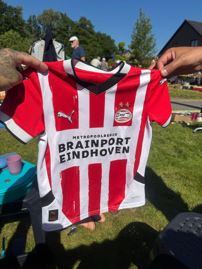 PSV Voetbalshirts Kinderen Maat 128/134, Ophalen, Gebruikt, Psv, Psv