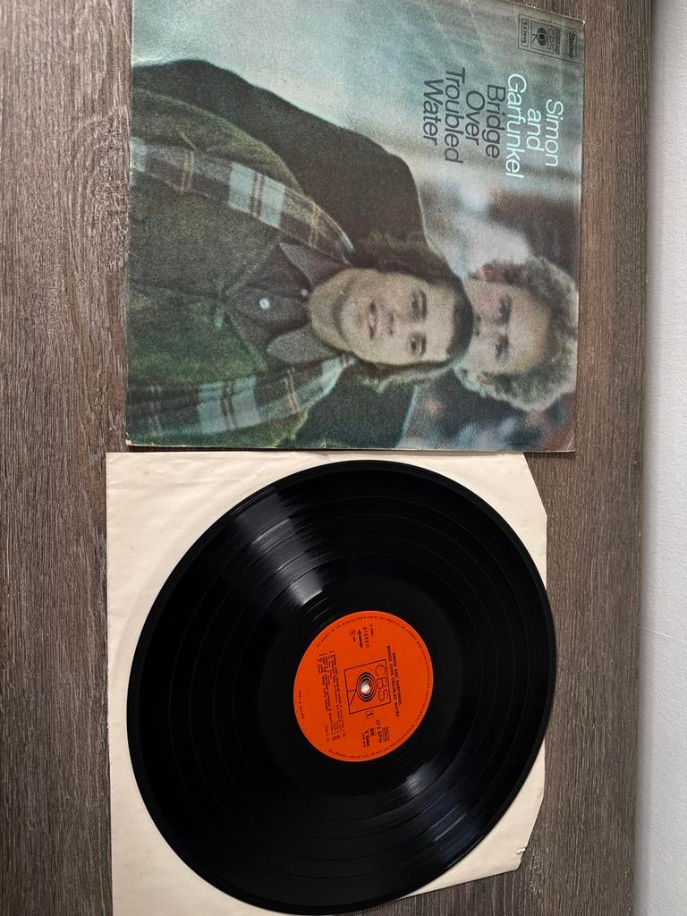 Simon & Garfunkel - Bridge Over Troubled Water LP, Ophalen, Gebruikt, 12 inch