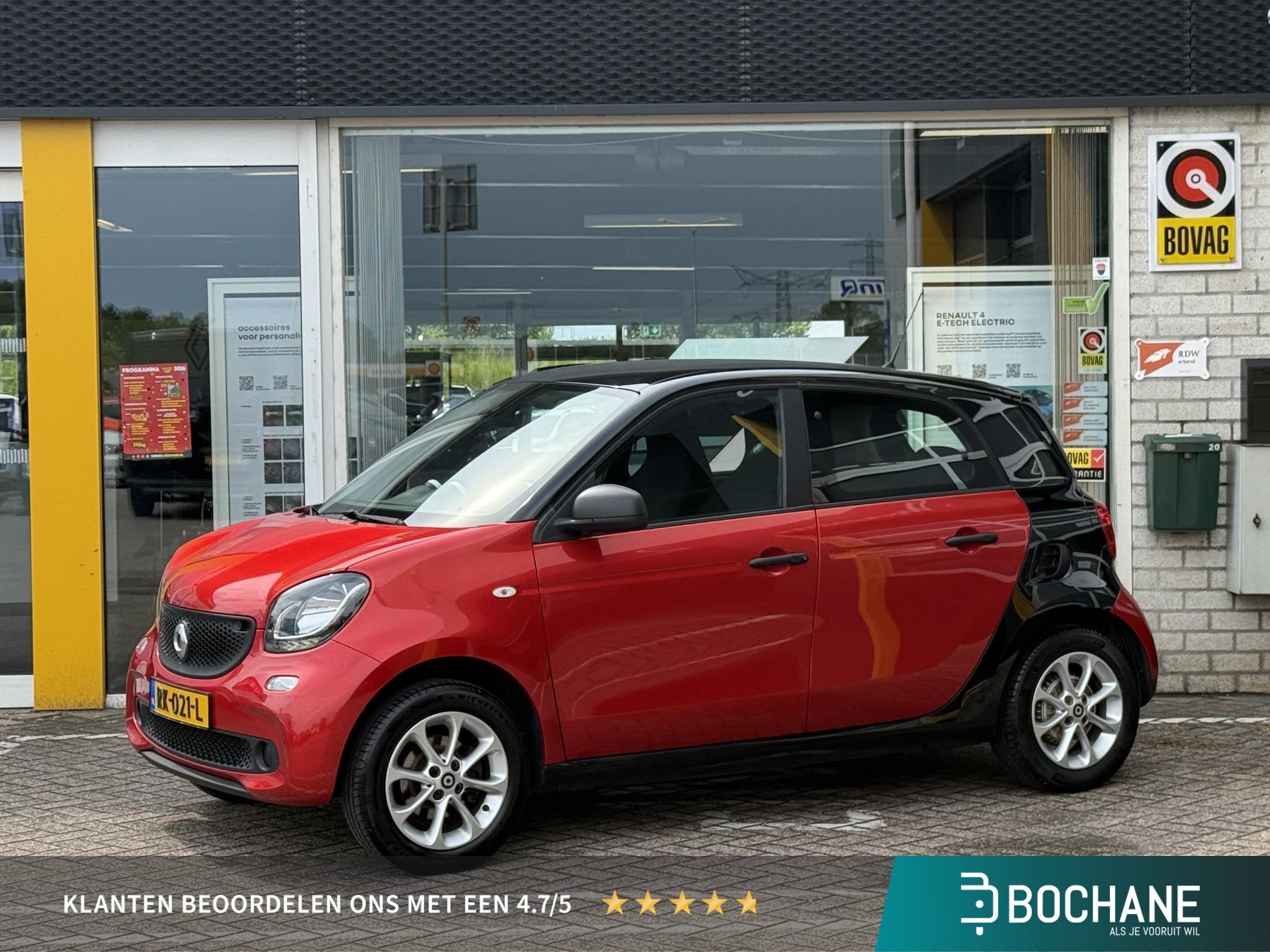 smart forfour 1.0 Pure Automaat | NAP | Cruise Control | Cli