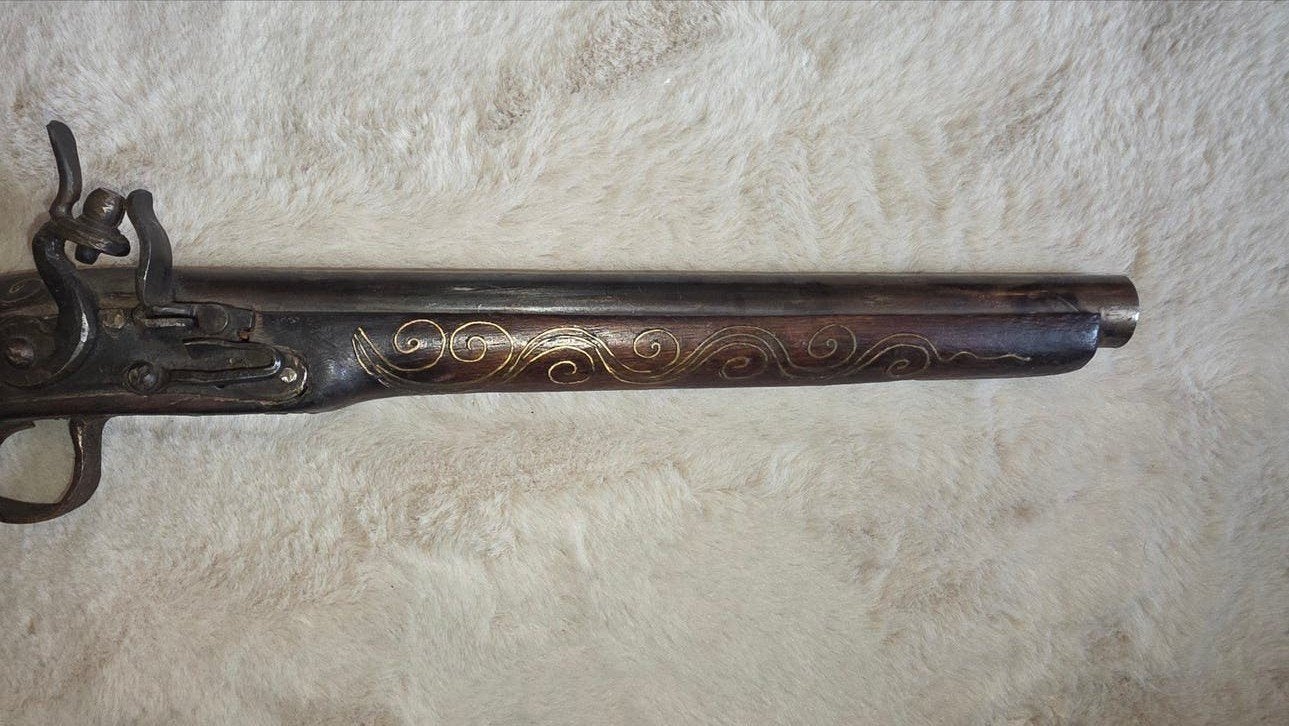 Antiek vuursteenpistool, Ophalen of Verzenden, Overige soorten, Overige gebieden, Overige typen
