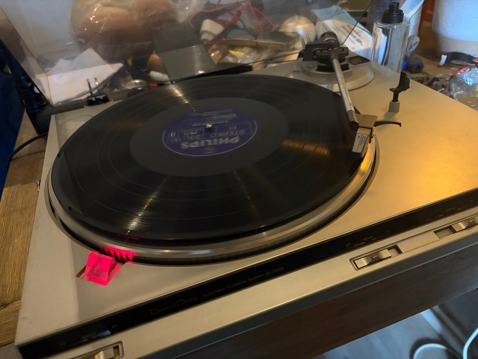 Technics SL-DD33 Direct Drive Automatische Platenspeler, Audio, Tv en Foto, Gebruikt, Automatisch, Ophalen of Verzenden, Platenspeler