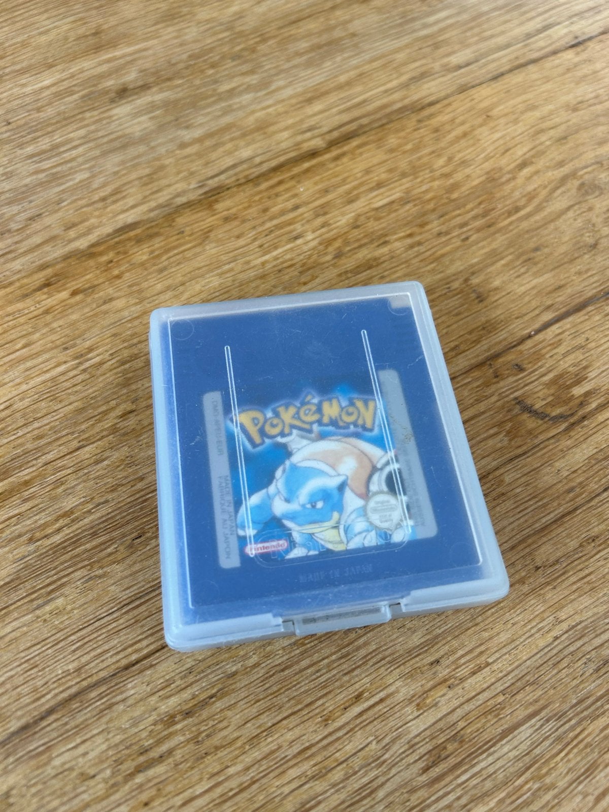 Pokémon Blue Version Game Boy Color, Gebruikt, 1 speler, Ophalen of Verzenden, Role Playing Game (Rpg)