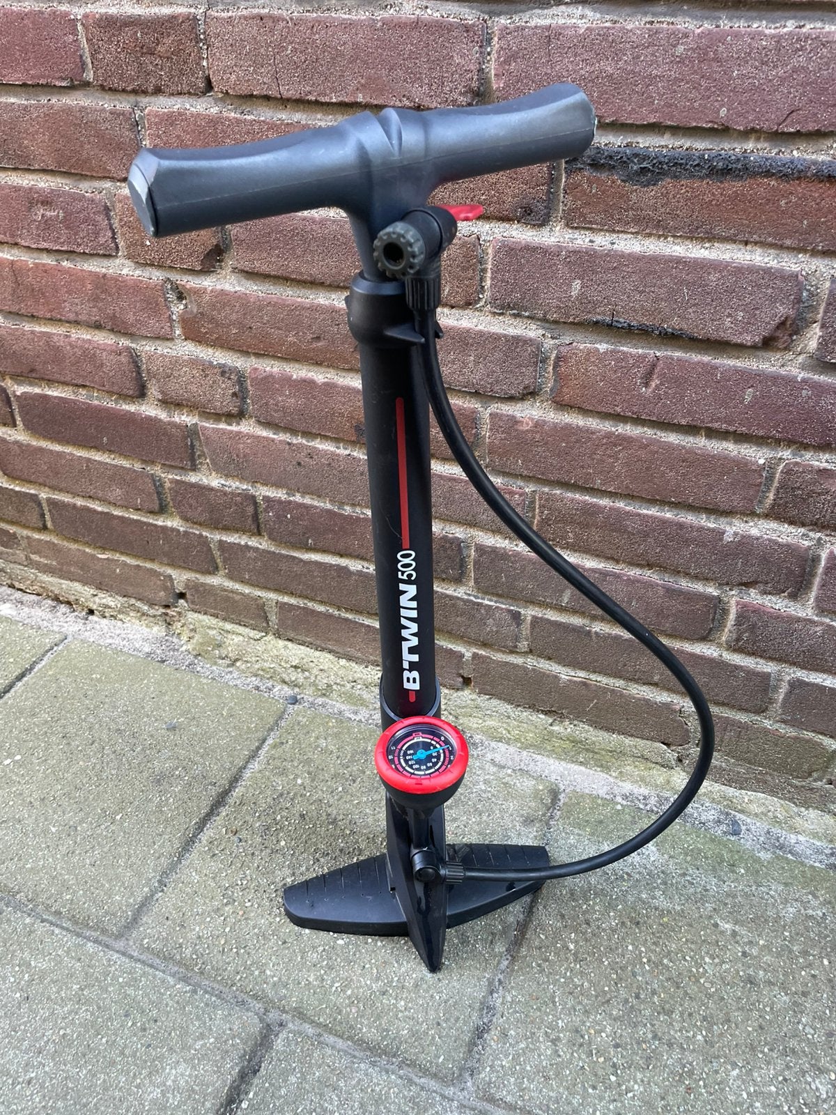 Fietspomp B’WIN500, Ophalen of Verzenden, Drukmeter, Zo goed als nieuw