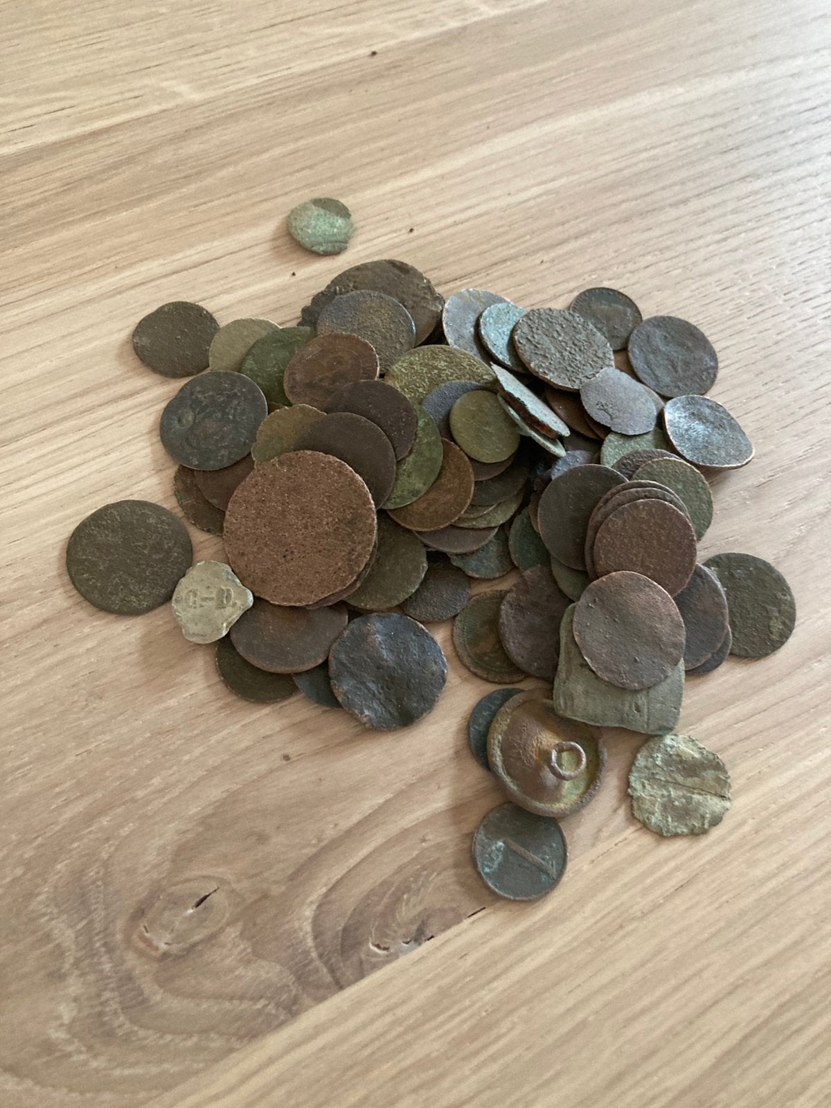 Leuk lot bodemvondstmunten, veelal voor 1800., Verzenden, Vóór koninkrijk, Overige waardes, Setje