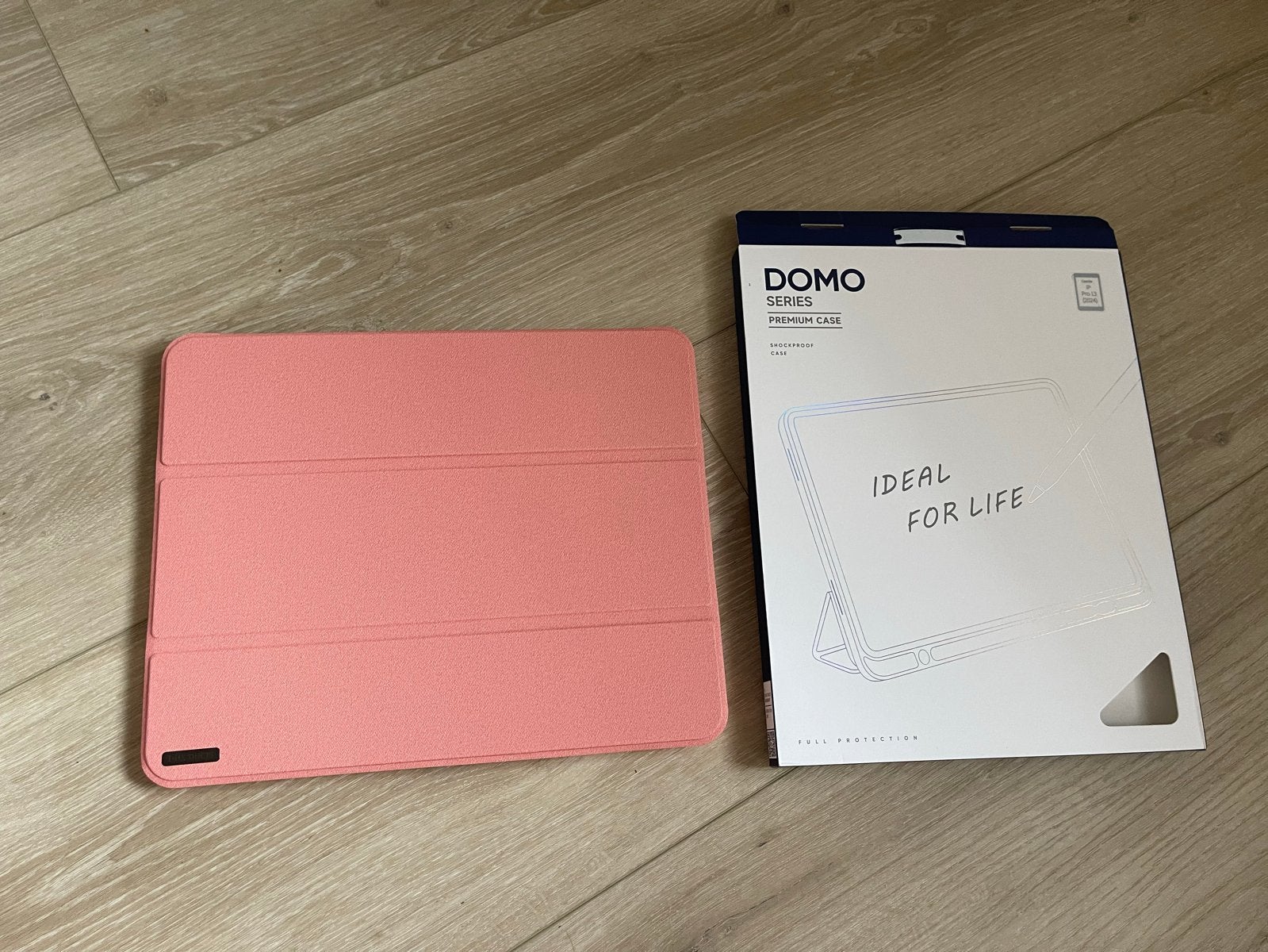 Nieuwe Roze iPad 13 Pro 2024 Hoes - DOMO Series, Computers en Software, Apple iPads, Rose Goud, 13 inch of meer, Nieuw, Ophalen of Verzenden