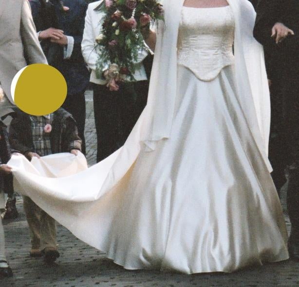 Mooie Trouwjurk, Ophalen of Verzenden, Gedragen, Overige kleuren, Trouwjurk