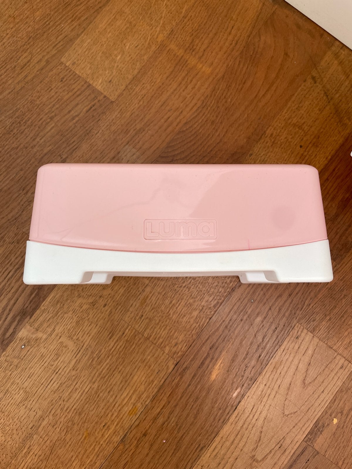 2x Luma Roze Luierdoosjes, Ophalen of Verzenden, Gebruikt