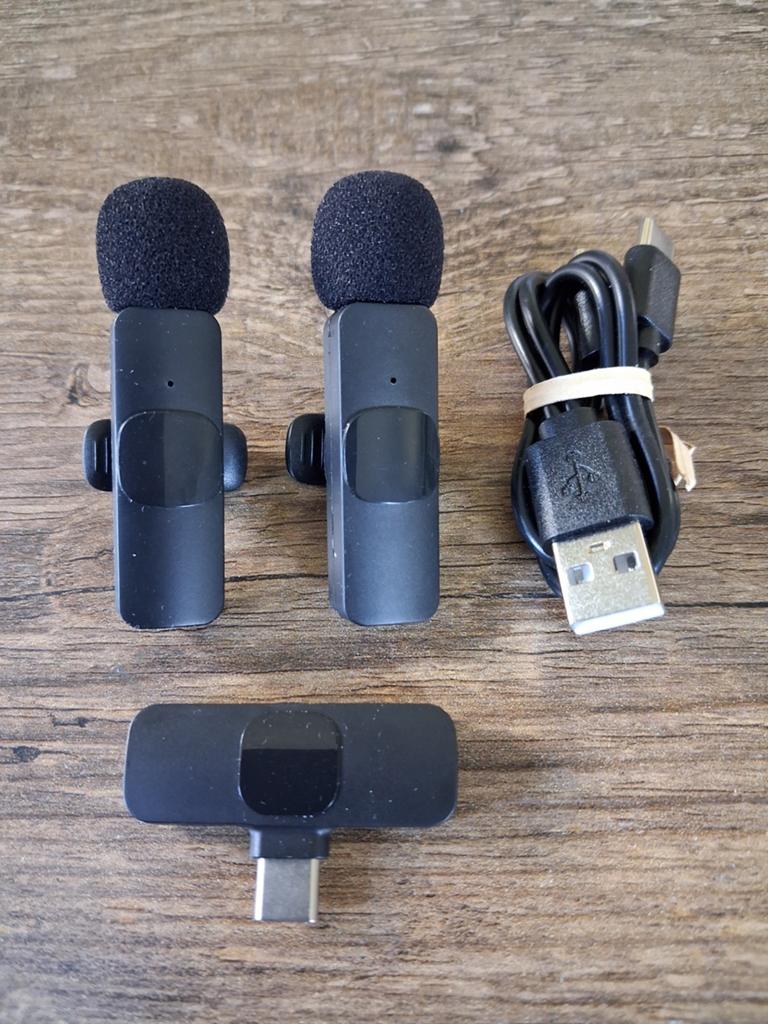 Microfoons clip on + ontvanger, Ophalen of Verzenden, Nieuw, Overige typen, Overige merken