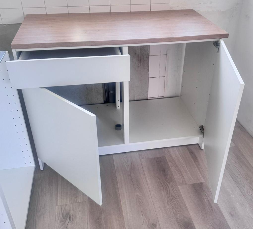 Splinternieuwe IKEA keukenkast te koop, Ophalen, 100 tot 150 cm, Wit, Nieuw