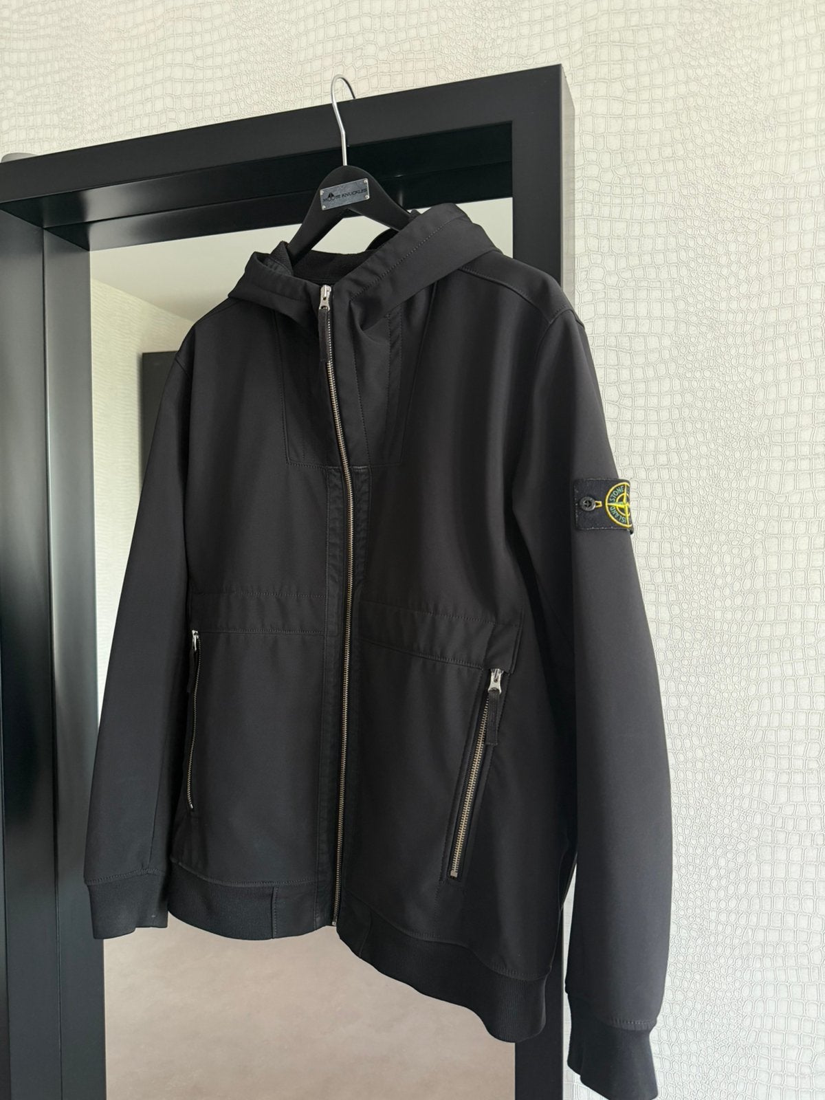 Stone island zomerjas, Ophalen of Verzenden, Zo goed als nieuw, Maat 56/58 (XL), Zwart