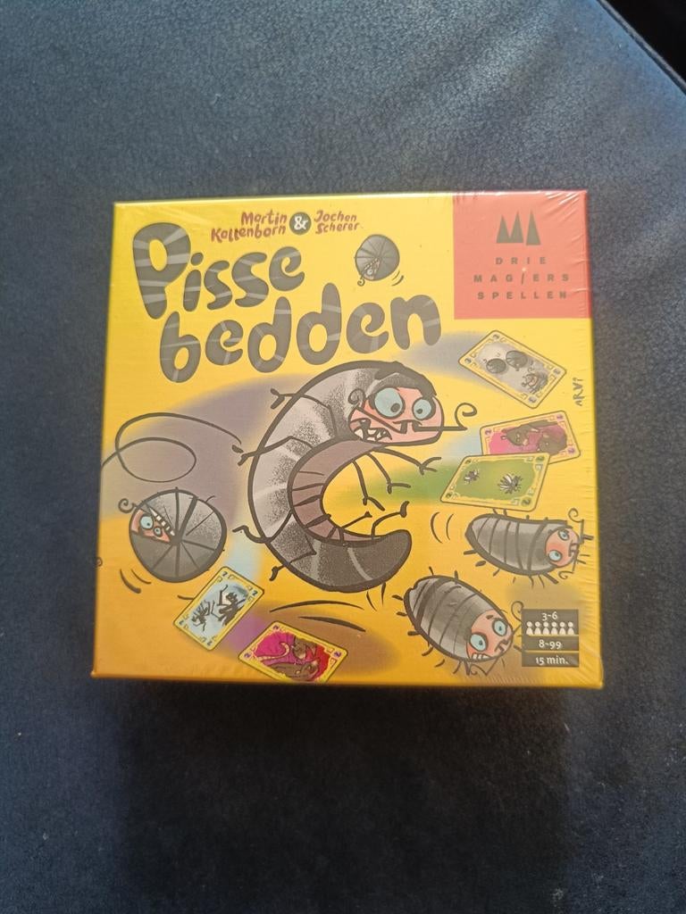 Pissebedden - Nieuw in folie - Drie Magiers Spellen, Vijf spelers of meer, Ophalen of Verzenden, Nieuw, Drie Magiers Spellen