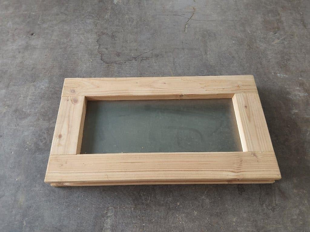 douglas raam met melk glas, Ophalen, Nieuw, Veranda