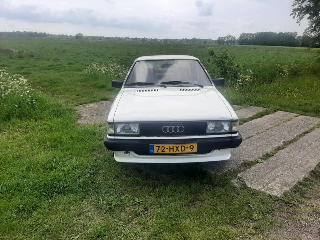 Audi 80  diesel 1.6 CL 1982 Wit, 445 kg, 54 pk, 4 cilinders, Wit