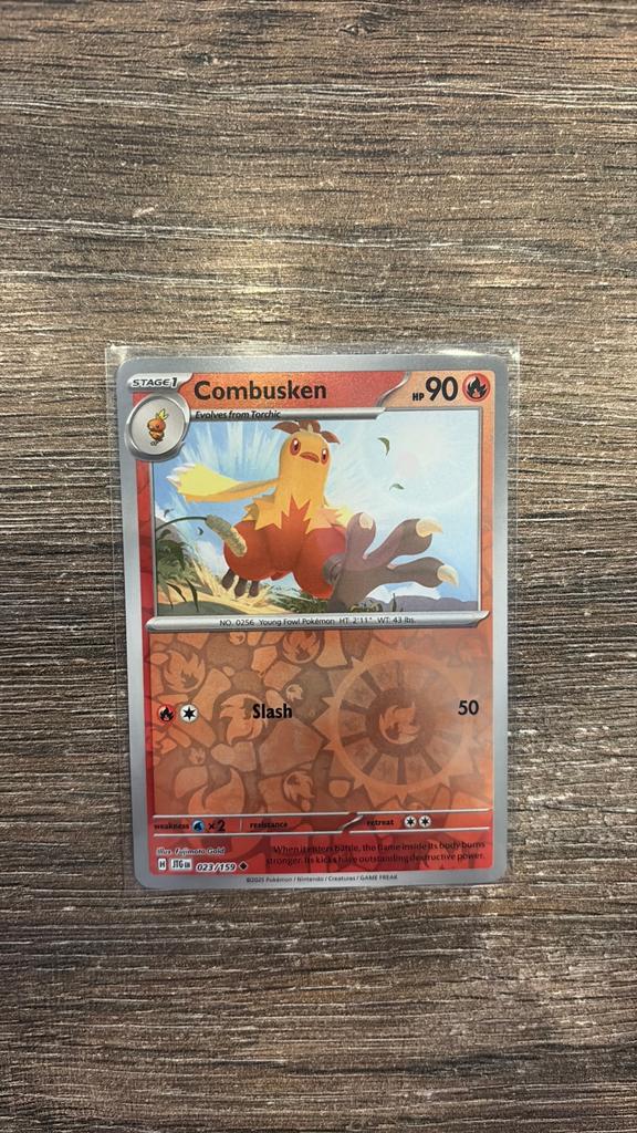 JTG Combusken 023/159 Reverse holo, Ophalen of Verzenden, Zo goed als nieuw
