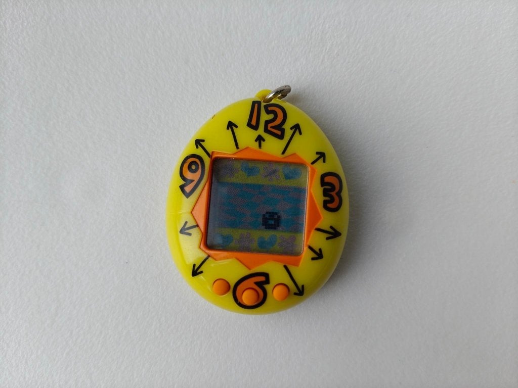 vintage handheld Bandai Tamagotchi uit 1997 werkend, Ophalen of Verzenden, Gebruikt