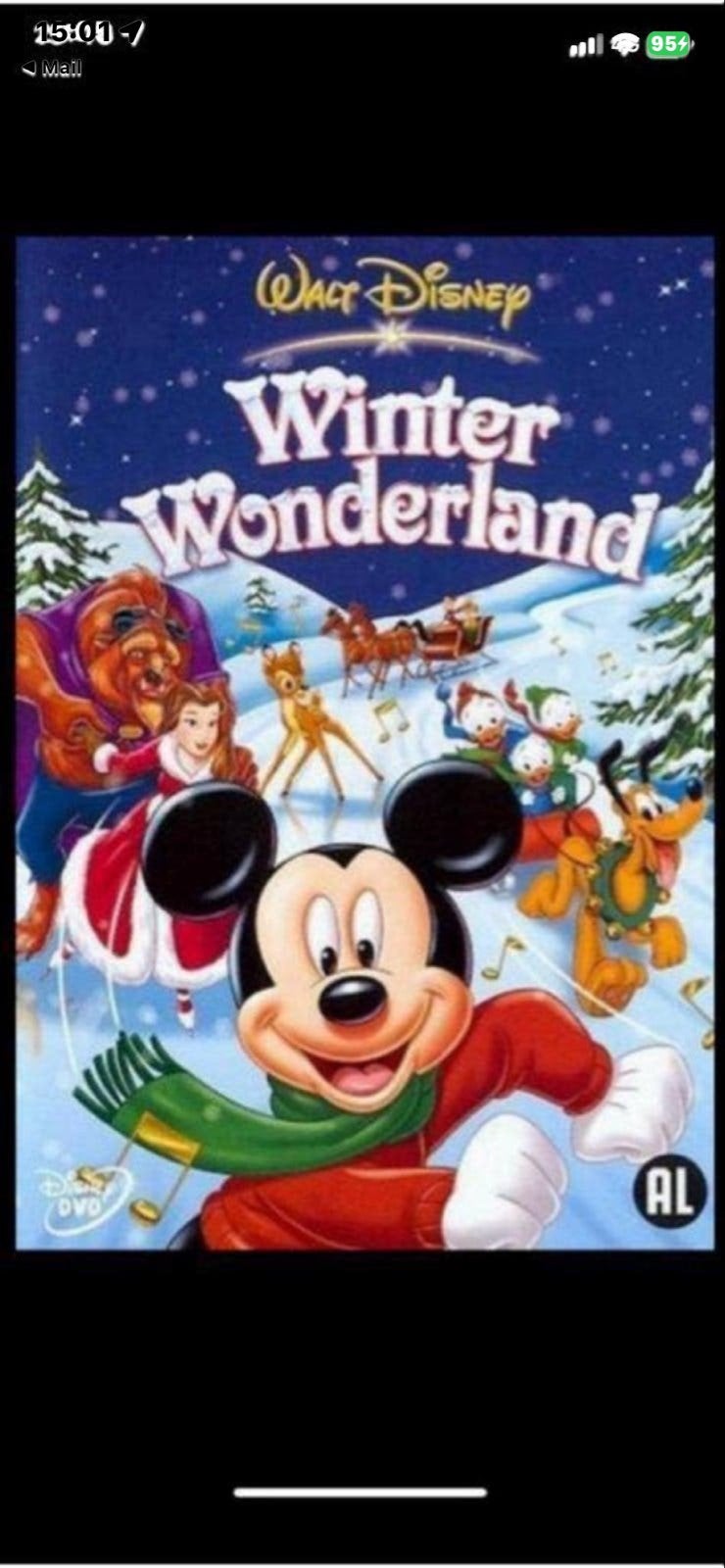 Walt Disney Winter Wonderland DVD - Kerstfilm, Nederlands, Gebruikt, Bonusmateriaal, Alle leeftijden