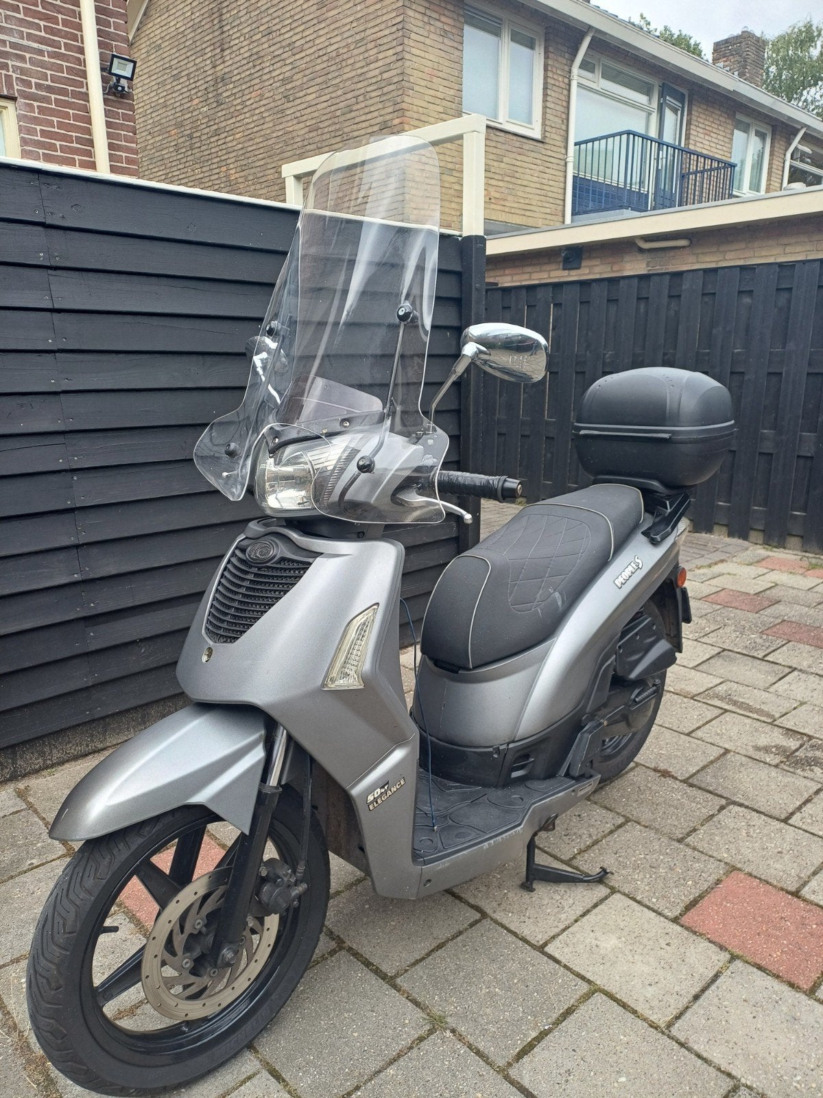 Kymco People S 50cc Scooter uit 2014 - Grijs, Ophalen, Gebruikt, Maximaal 45 km/u, People S