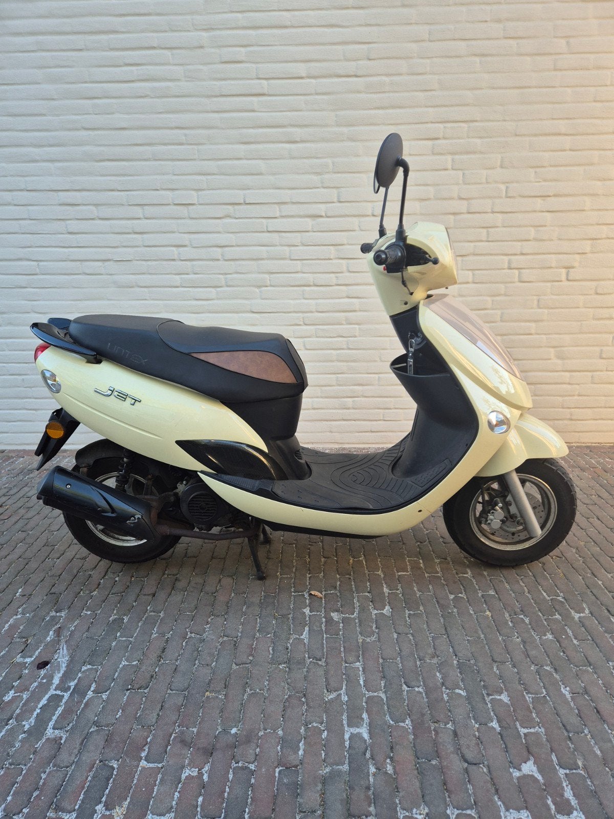 Lintex Bromscooter 2012 met startproblemen, Ophalen of Verzenden, Gebruikt, Benzine, Overige merken