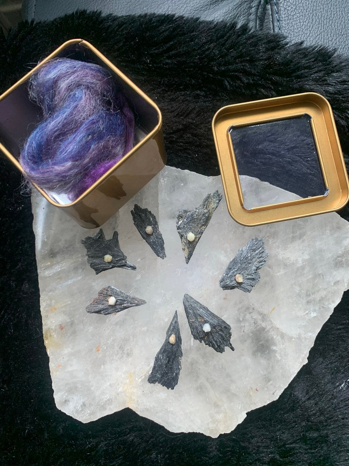 Kyaniet rhodiziet balanceert chakra aura hele hoge trilling, Magnolia11, Nieuw, Ophalen of Verzenden, Magnolia11@me.com