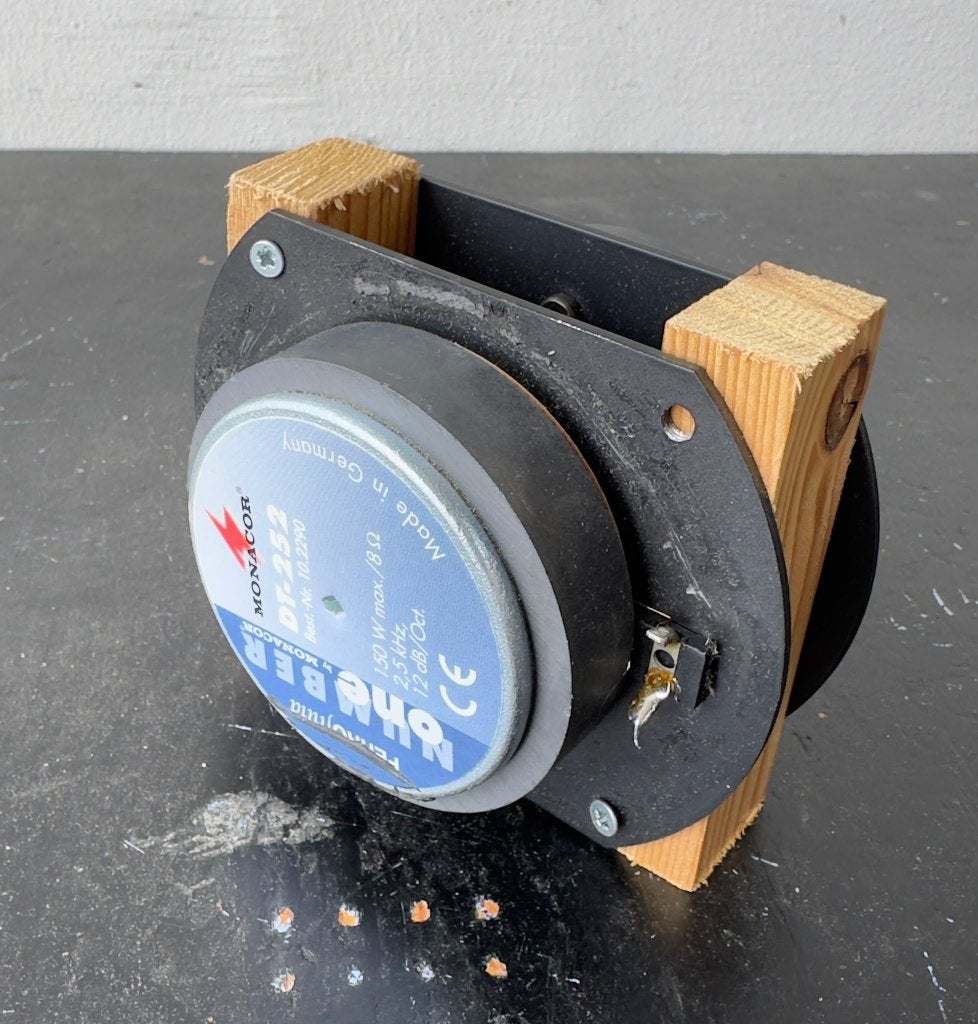 Number One / Monacor DT-252 HiFi Dome Tweeter (Set van twee), Audio, Tv en Foto, Luidsprekers, Overige typen, Zo goed als nieuw
