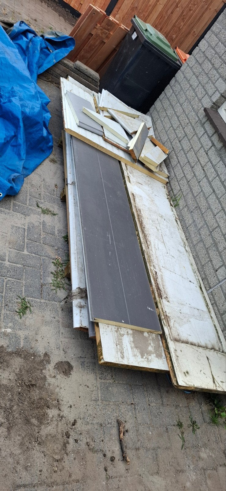 sandwich panelen gratis, Doe-het-zelf en Verbouw, Platen en Panelen, Ophalen