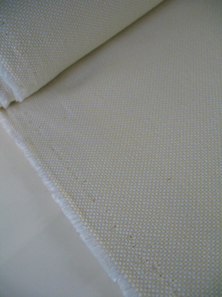 Kvadrat Field 2 222; crème/roomwit; 2,48 meter meubelstof, Overige materialen, 120 cm of meer, Wit, Ophalen of Verzenden