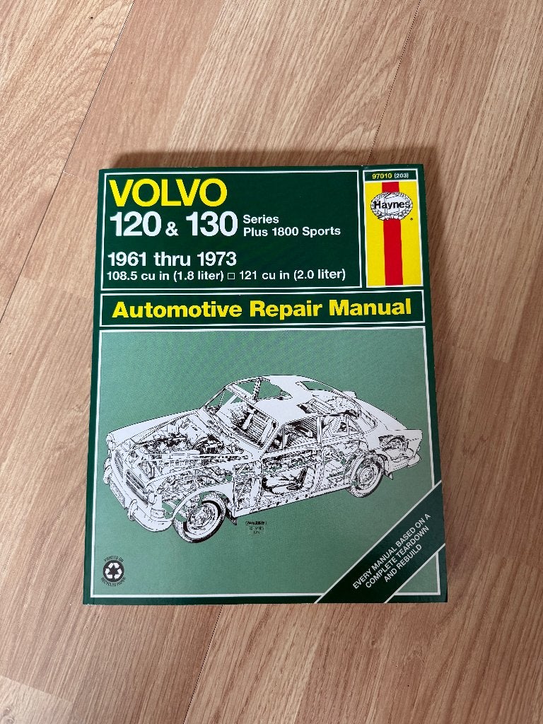 Volvo 120 & 130 Haynes Repair Manual (1961-1973), Ophalen of Verzenden, Gelezen, Volvo