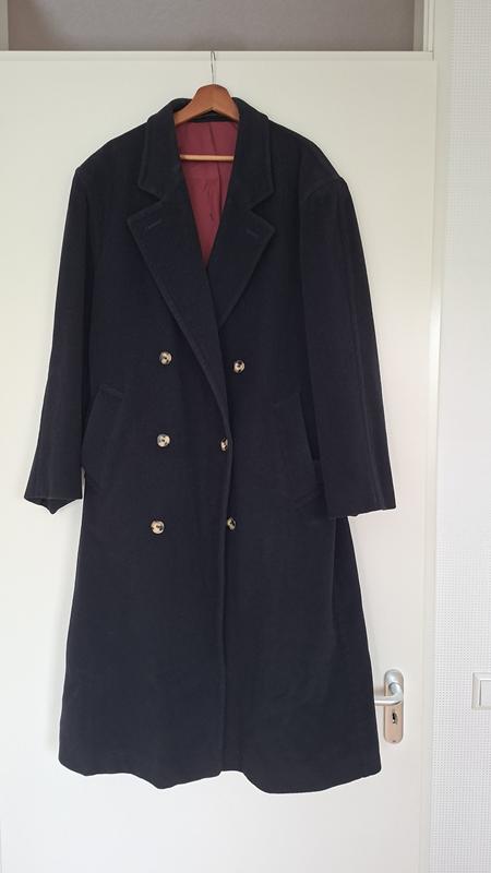 Winter jas, Ophalen, Zo goed als nieuw, Maat 48/50 (M), Zwart
